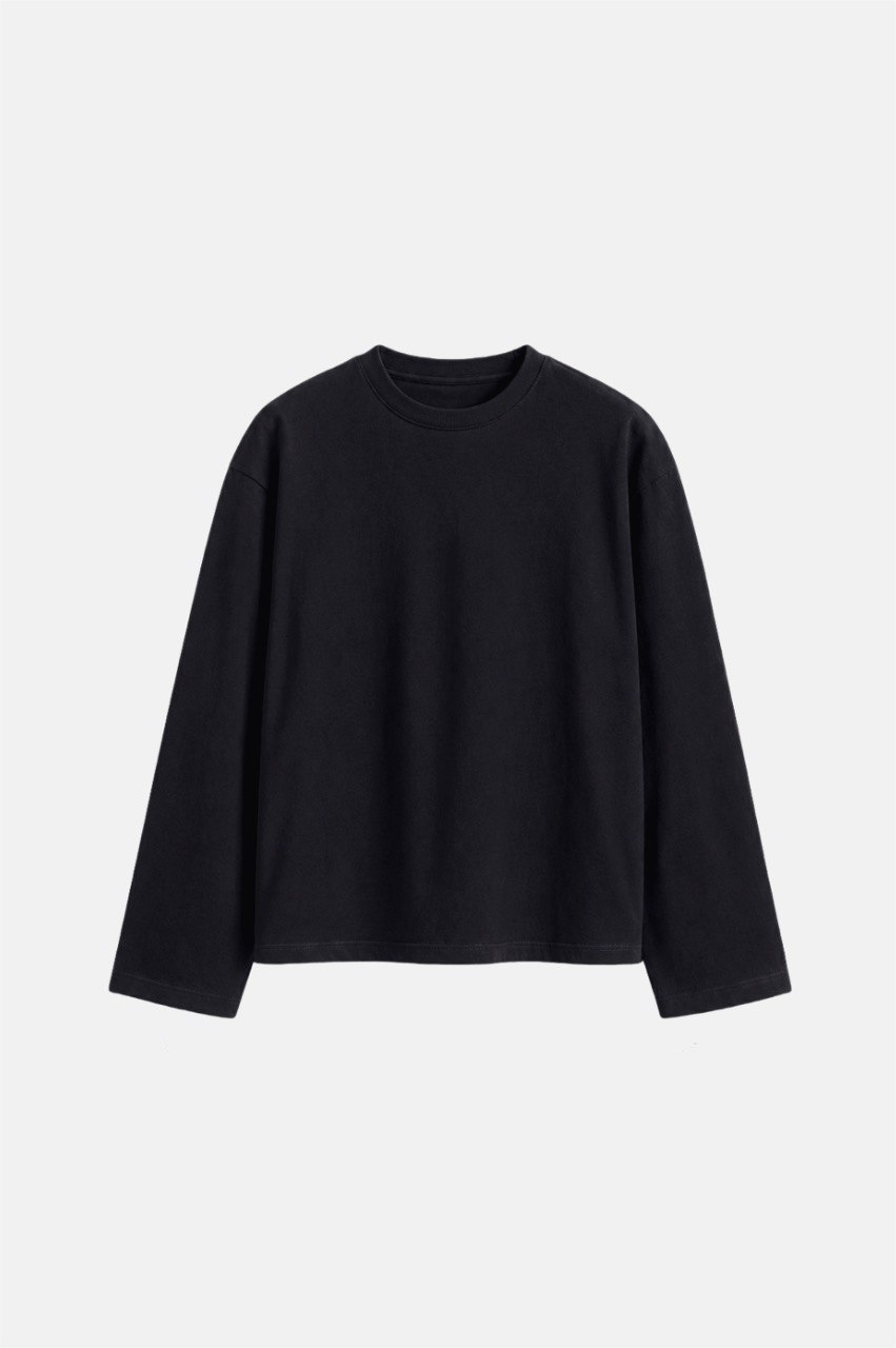 26SS LONGSLEEVES black front
